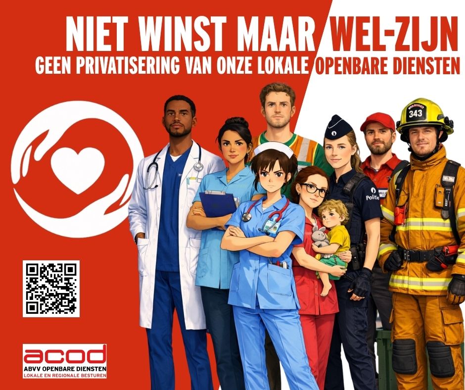 VERENIGD VOOR STERKE OPENBARE DIENSTEN !